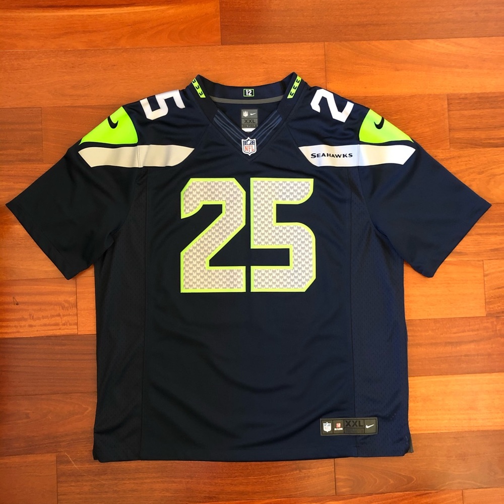 Seattle Seahawks Men’s Football Jersey, XXL